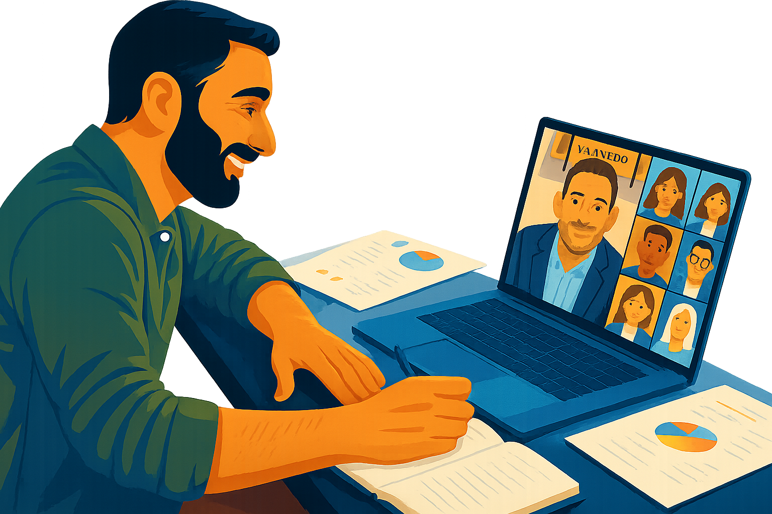 Abstract Fluid Shape